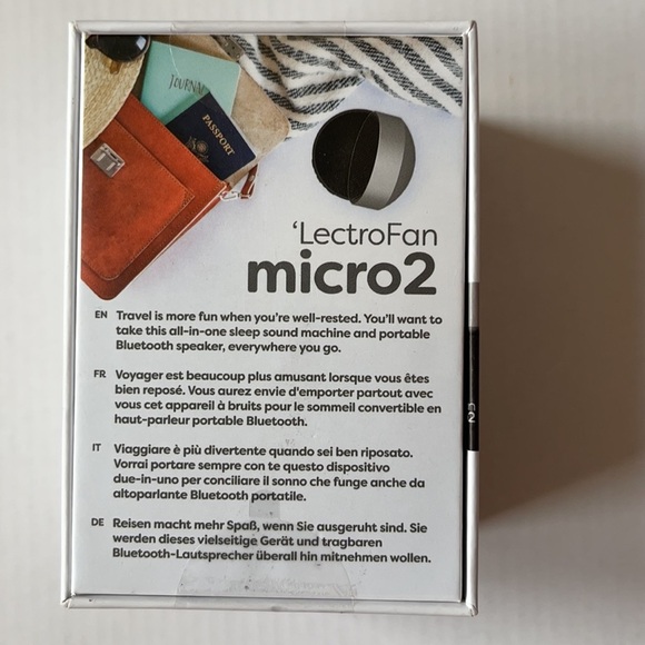 LectroFan Micro2 Sleep Sound Machine and Bluetooth - Picture 9 of 11